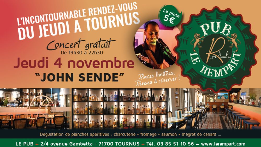 L'incontournable rendez-vous du jeudi au PUB 